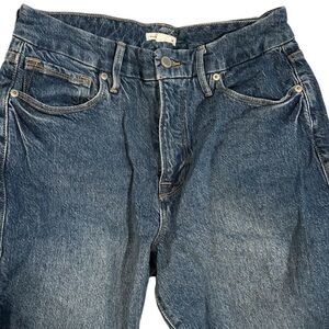 High Rise Blue Denim Jeans